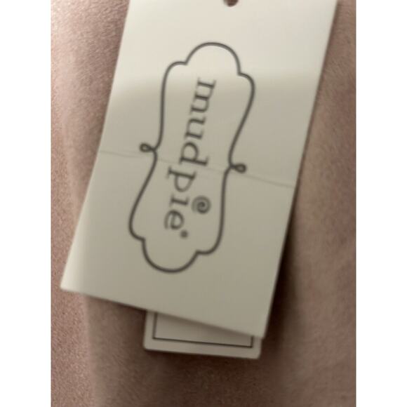 Mud Pie Carley Suede Dress Dusty Rose Pink knee length Size Large - Picture 3 of 8